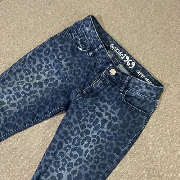 Gap Kids Blue Jeans Animal print - Picture 2 of 10